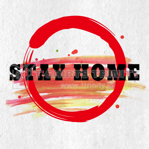 STAY HOME Tシャツ