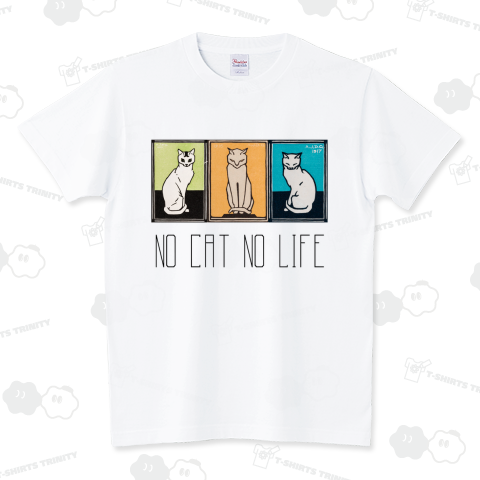 No Cat,No Life 2 スタンダードTシャツ(5.6オンス)