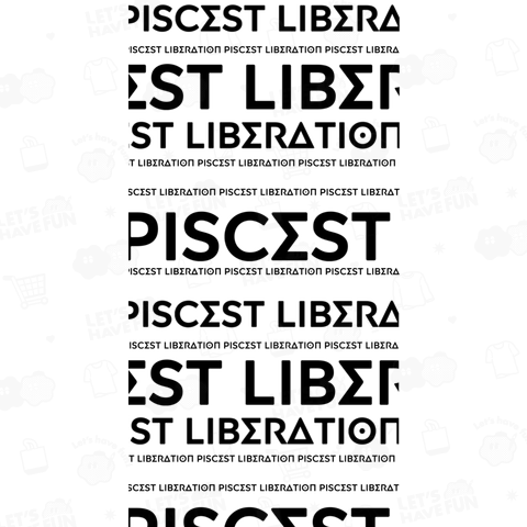 Piscest liberation ロゴ