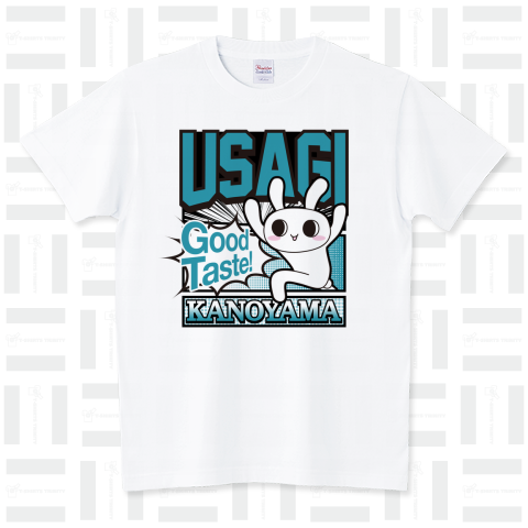 USAGI Good Taste! -KANOYAMA- スタンダードTシャツ(5.6オンス)