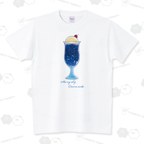 星空クリームソーダ スタンダードTシャツ(5.6オンス)