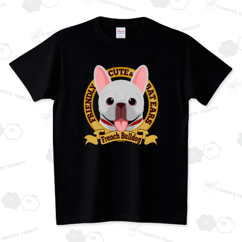 FRENCH BULLDOG スタンダードTシャツ(5.6オンス)