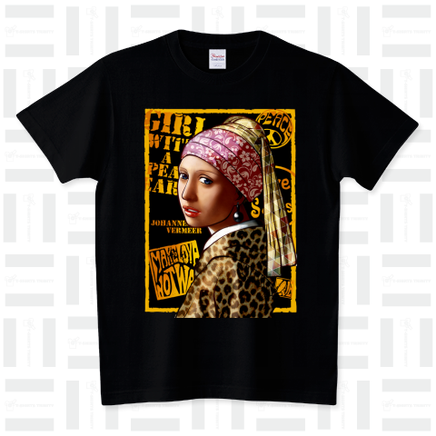 Girl with a Pearl Earring スタンダードTシャツ(5.6オンス)