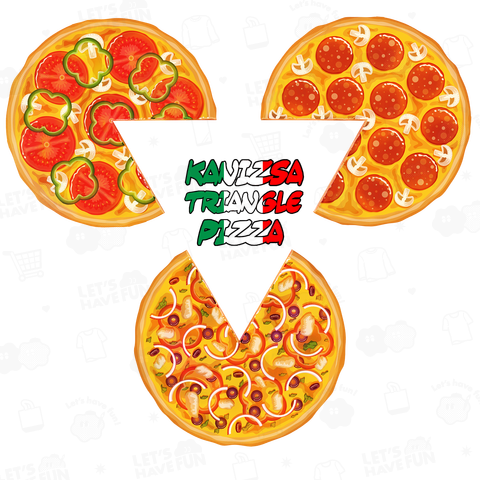 Kanizsa Triangle Pizza