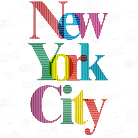 NEW YORK CITY (font)