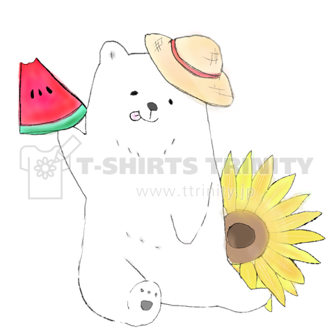 夏休みのしろくま