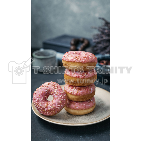 Strawberry donuts