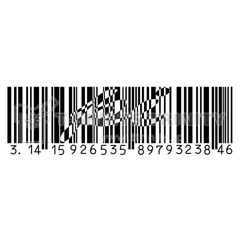 円周率バーコード