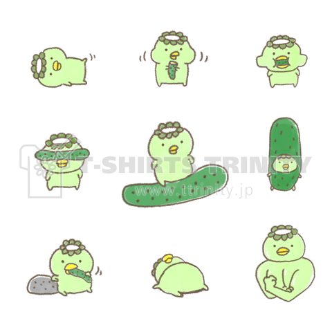 カッパさん(わらわら)