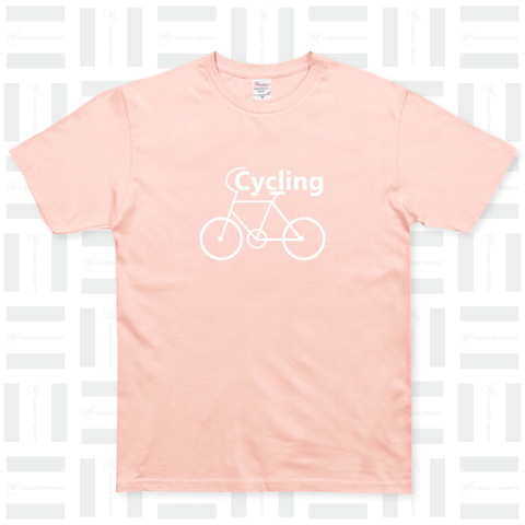 休日にCyclingを楽しむTシャツ