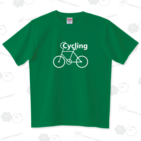 休日にCyclingを楽しむTシャツ