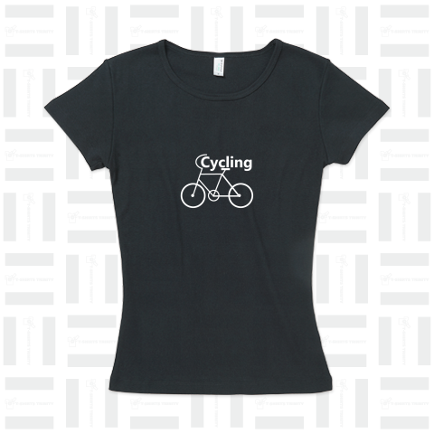 休日にCyclingを楽しむTシャツ