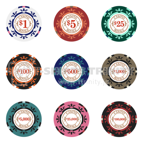 Casino Royale Porker Chips / ver. A