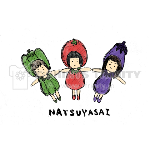 NATSUYASAI姉妹。夏野菜