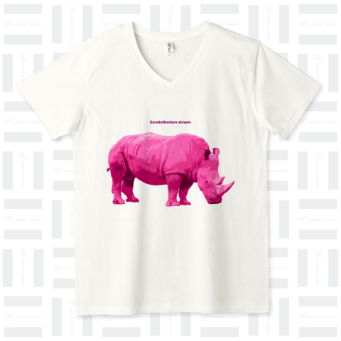 Pink zoo Rhino