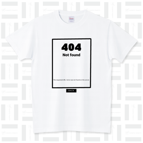 Not found スタンダードTシャツ(5.6オンス)