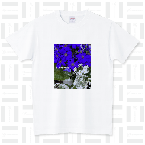 夏休みのお花Tシャツ