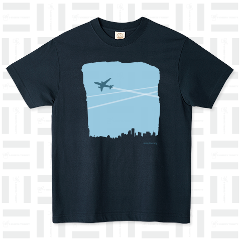 飛行機雲Tシャツ