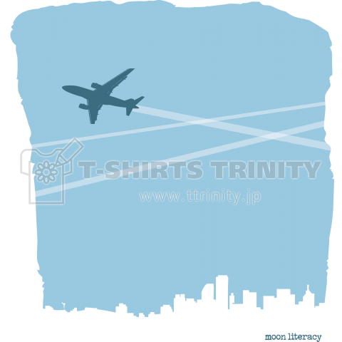 飛行機雲tシャツ デザインtシャツ通販 Tシャツトリニティ