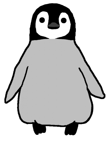 ペンギンのヒナ デザインtシャツ通販 Tシャツトリニティ