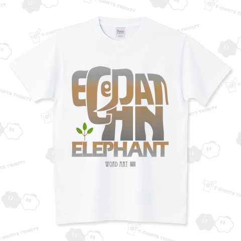 ELEPHANT スタンダードTシャツ(5.6オンス)