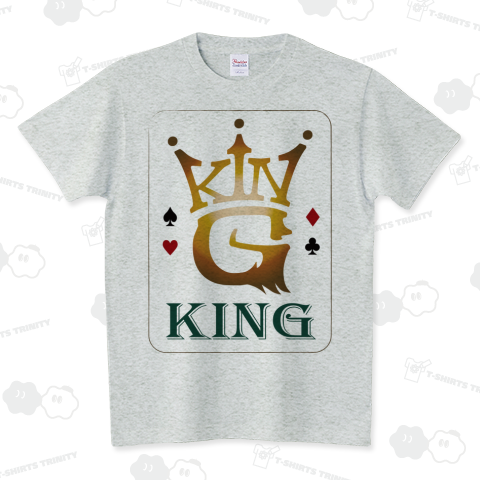 KING card スタンダードTシャツ(5.6オンス)