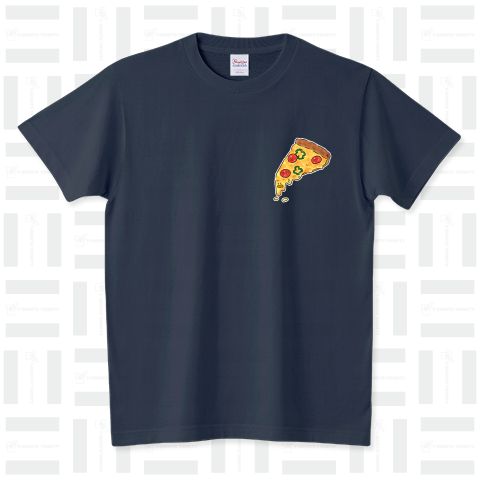 焼きたてピザパーティー スタンダードTシャツ(5.6オンス)