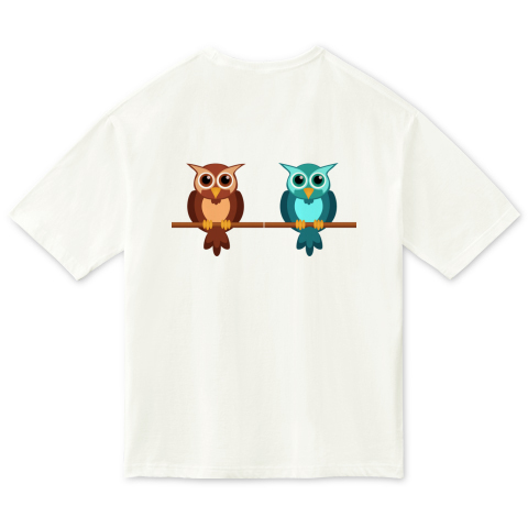 かっこいいフクロウ Owl In Suit デザインtシャツ通販 Tシャツトリニティ