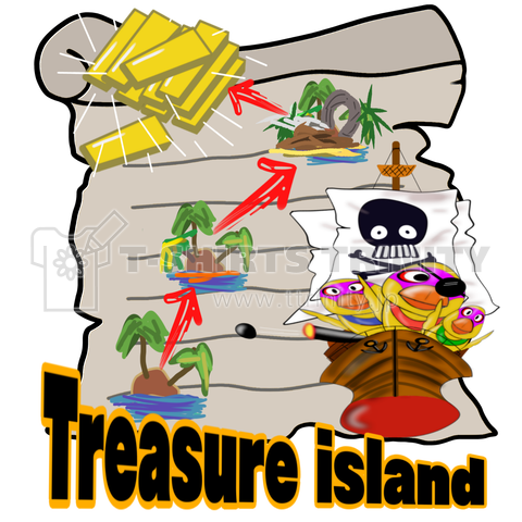 宝の島(treasure island)