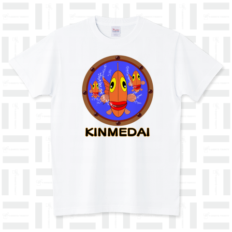 金目鯛 KINMEDAI スタンダードTシャツ(5.6オンス)