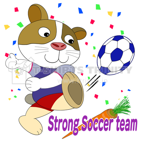 Strong Soccer team