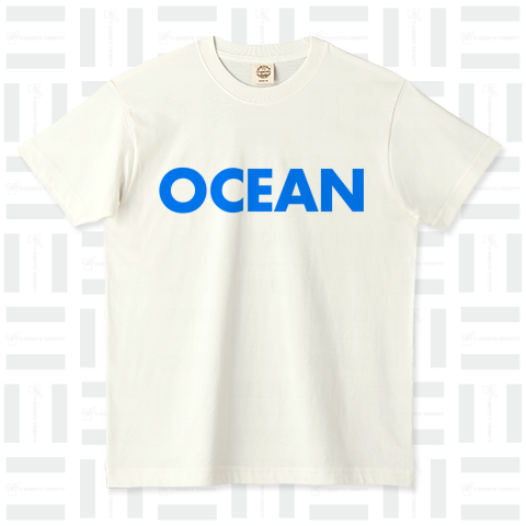 BLUEOCEAN オーガニックコットンTシャツ(5.3オンス)