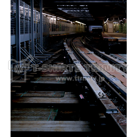 Old rail on SHIBUYA