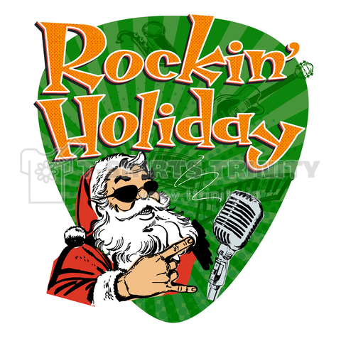 Rockin Holiday デザインtシャツ通販 Tシャツトリニティ