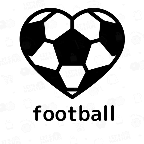 love football Tシャツ