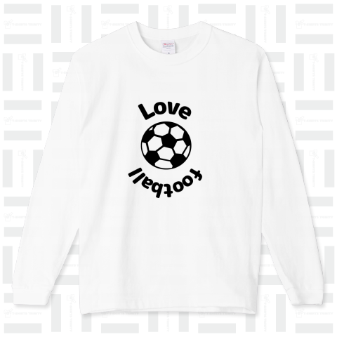 love footballTシャツ