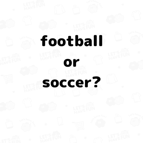 football or soccer Tシャツ