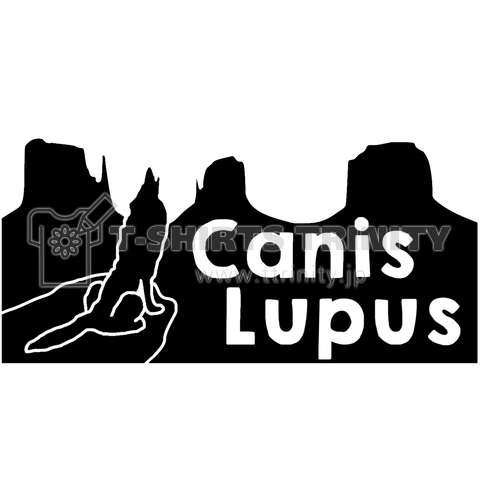 Canis Lupus Monochrome