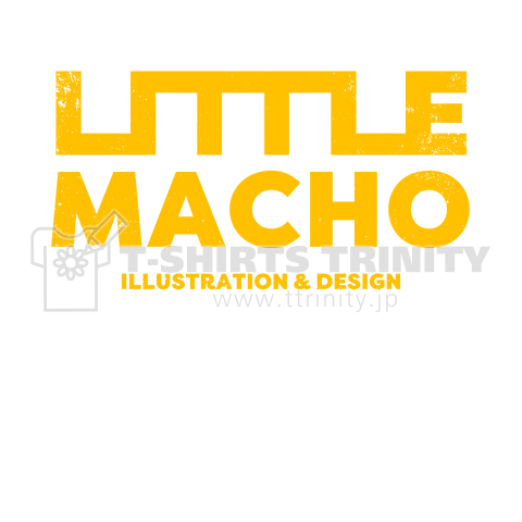 LittleMacho オリジナルTシャツ 黄色