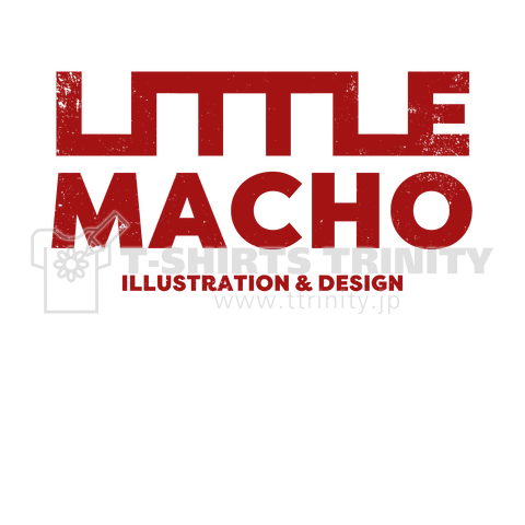 LittleMacho オリジナルTシャツ 赤