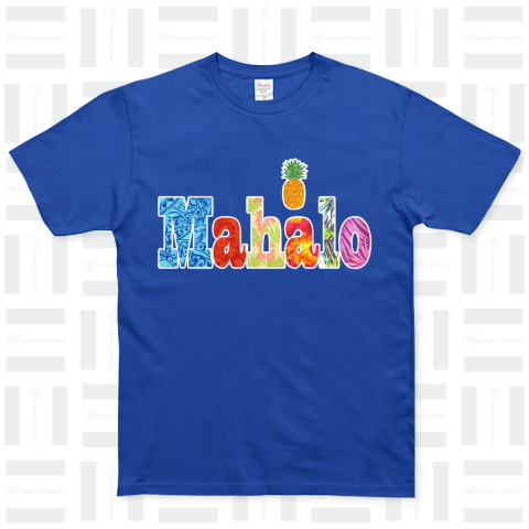 マハロロゴ ベーシックTシャツ(5.0オンス)