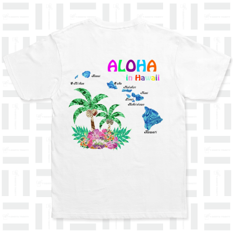 ハワイ ベーシックTシャツ(5.0オンス)