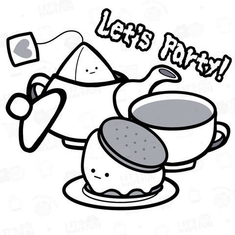 午前二時、幽霊茶会。(レッツパーティ!)