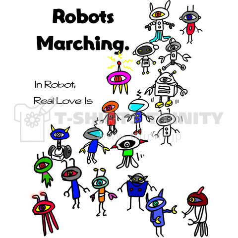 Robots Marching.(ロボット・コレクション)