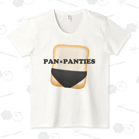 pan×panties#7 真っ黒色の無地パンティ