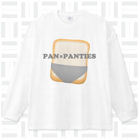 pan×panties#10 杏グレーの無地のパンティ