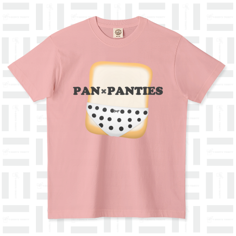 pan×panties#15 白色ベースの黒い水玉模様パンティ