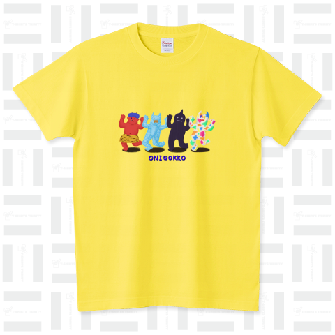 ONI GOKKO スタンダードTシャツ(5.6オンス)