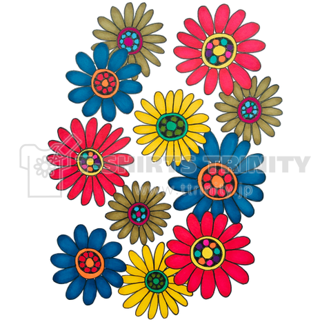 Retro Flowers