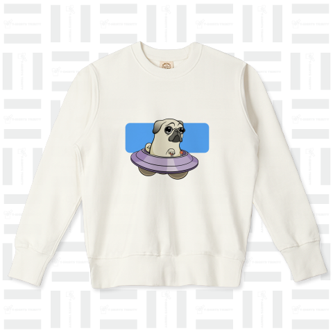 Pug on Board(フォーン)